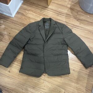 Pentagon Alpha Men'sOlive Green Down Blazer Jacket